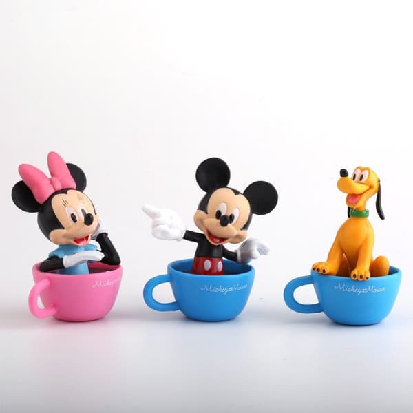 6 st tecknad animation Disney Cup Sugar Old Animation Dekoration
