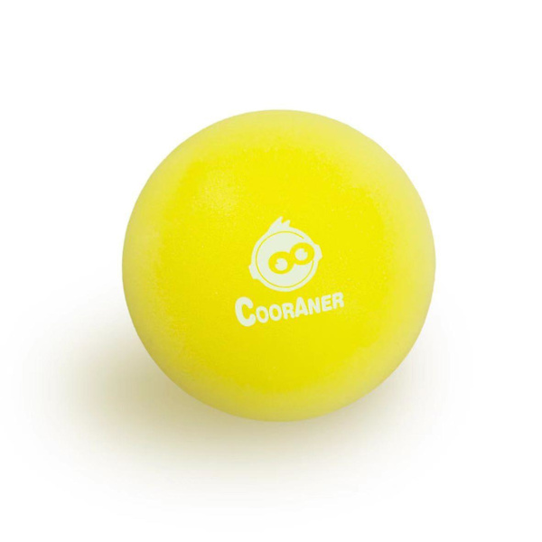 Nr 7 Luktfri Mute Ball Silent Pat Ball Barn inomhusträning Mute Basketball Yellow