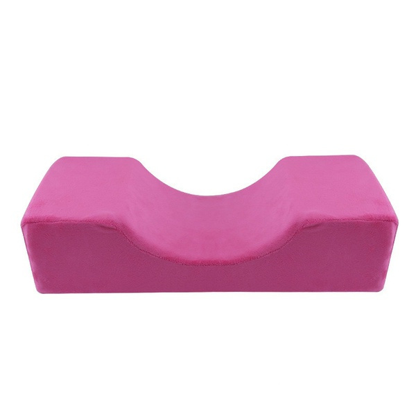 Halsstöd Ögonfrans Kudde Ympande ögonfransar med ficka Pink