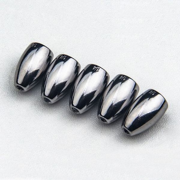 1/2/5 st Fiske Tungsten fallsänke 5.3G-5PCS 5.3G-5PCS