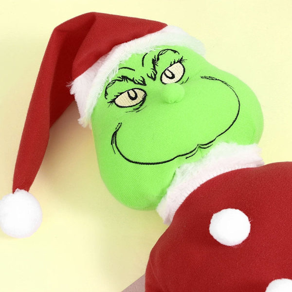 Grinch Juldekoration Realistisk Animerad Grinch Den verklighetstrogna julen Semesterpresent Hemrumsdekoration Barngåvadocka Deep Sapphire