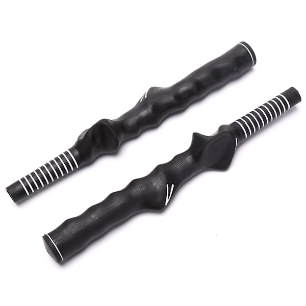 2st Golf Rubber Swing Trainer Träningsgrepphjälpmedel för höger vänster
