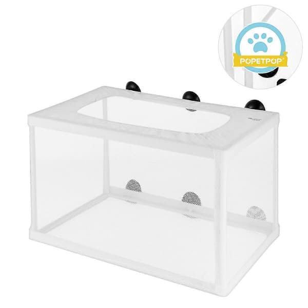Copepod Refugium Nätodlare Odlarbox Fisknät Akvarieacklimatiseringsbox Akvarium