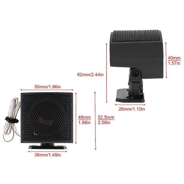 2 stk 500W High-End Bilhøyttaler for Bilstereo
