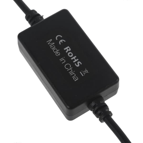 Typ C PD till 8.4V 3.0x1.1mm omvandlarkabel för kamera dummybatteri cykellampa