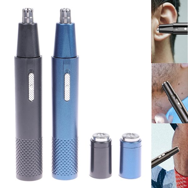 USB Elektrisk barbering Næse Øretrimmer Næsehårstrimmer White