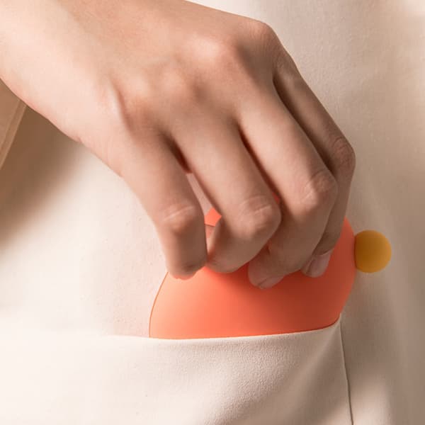 Handvärmare Bärbar Självuppvärmande Utbytbar Inner Core Silico Orange