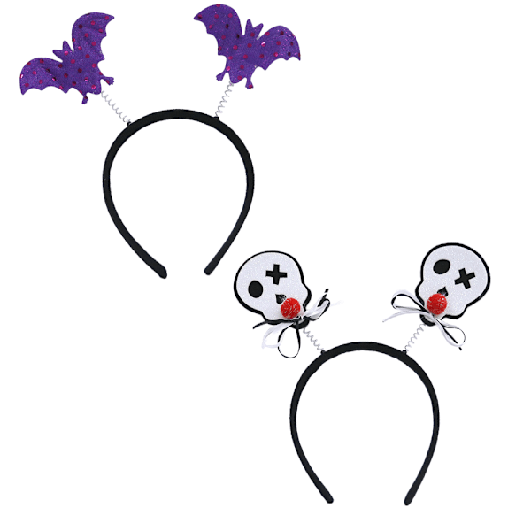 Halloween Edderkop Spøgelse Græskar Hårbøjle Djævel Pandebånd Style 3