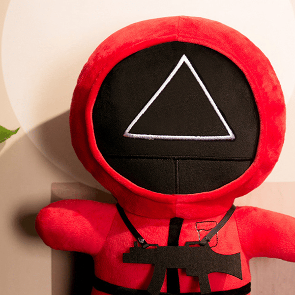 1-pack 9-tums bläckfiskplyschdocka videospel Masked Man Doll Collection Present A