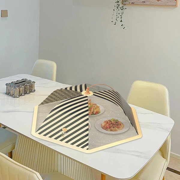 Food Dome Cover | Meshöverdrag för matparaply, andningsbart Dammtät picknickbordsnätöverdrag för serveringsfat utomhus