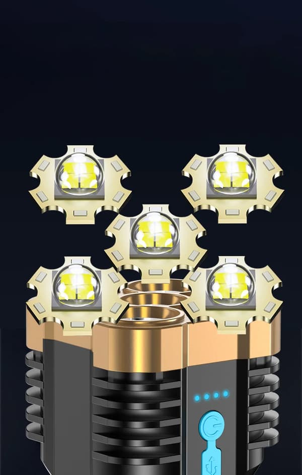 COB sidelys multifunktionel lys lommelygte udendørs LED