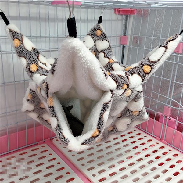 Smådjur Hängmattor Hamster Iller Marsvin Bomull Soft Sl Coffee L:34*34cm