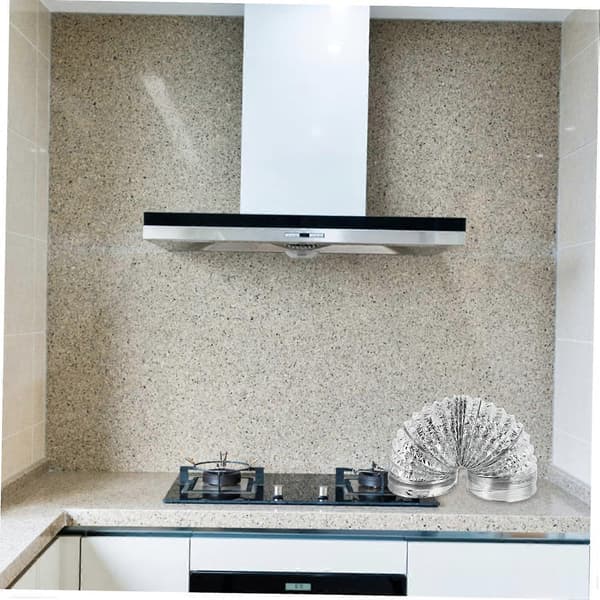 Flexibel Aluminium Ventilationsslang för Luftkonditionering, Torktumlare, Köksfläkt (120mm*2m)