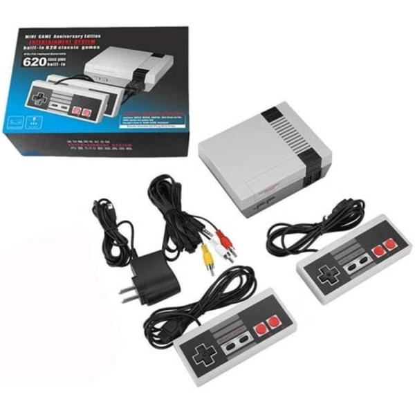 620 Retro Game Console Mini Classic Game System med 2 NES-klasser
