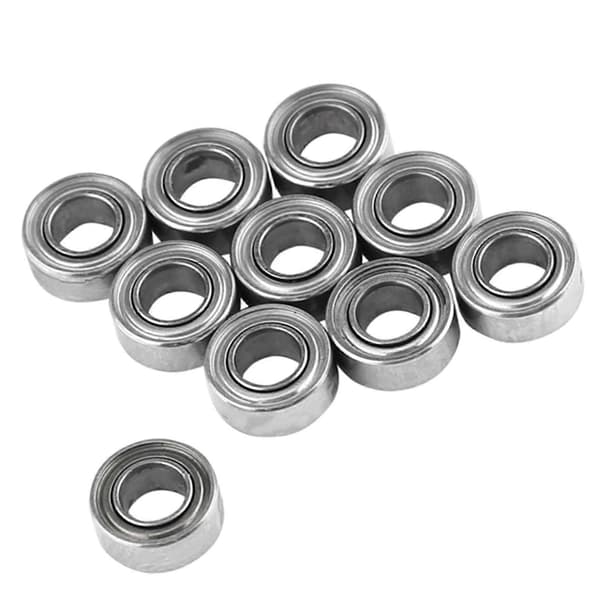 10 stk MR63ZZ dobbelt skjermede miniatyrkulelager 3x6x2,5 mm for 3D-printer, modellbygging
