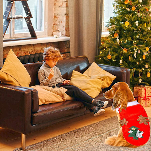 Kat Hund Julekostume Polyester Elg Julekostume til kæledyr