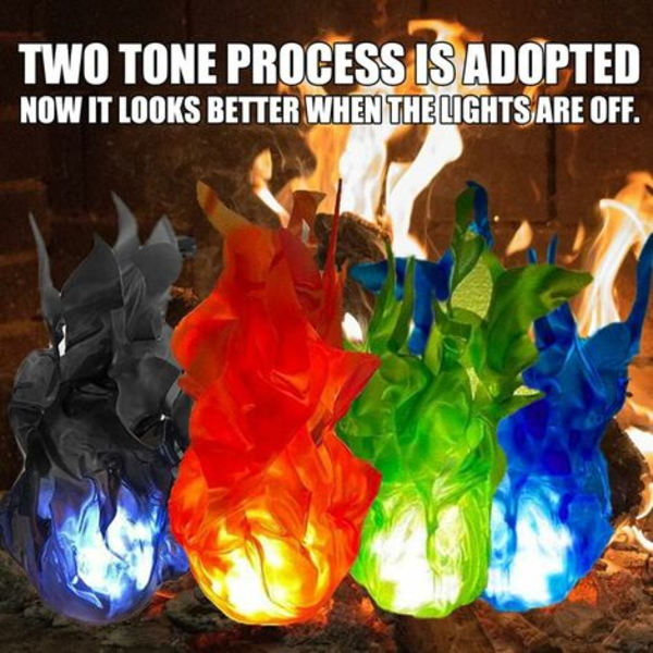 2-pack Halloween Floating Fireball Glow Prop Cosplay Prop (utan batteri) Leksaksdekoration, (grön)