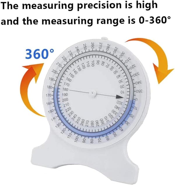 Bobleinklinometer Digital Flex Fingertupp Fysisk Fysioterapi