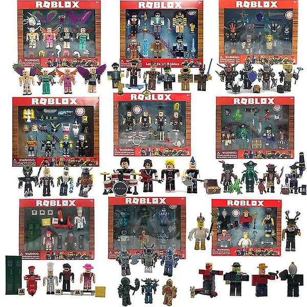 Roblox Figurer Leksaker 7-8cm PVC Actionfigurer Barnkollektion 3 Multicolor 3 3 Multicolor