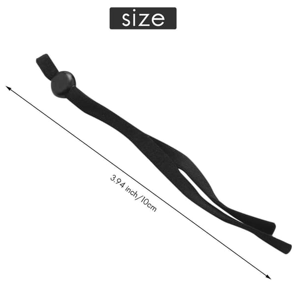 600 st sömnadssnöre med elastiskt band med justerbart spänne Stretchig mask öronögla lanyard öronkåpa rep