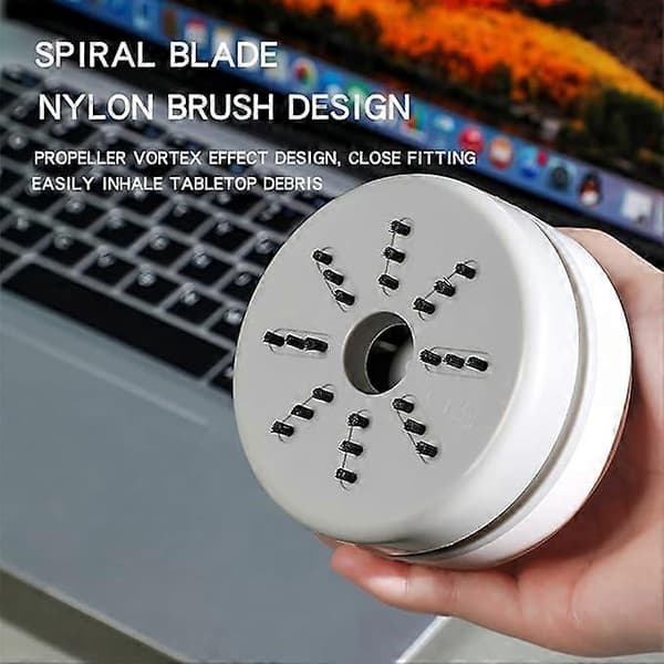 Bordstøvsuger Mini, Krummestøvsuger, Tastaturrenser, USB-opladning