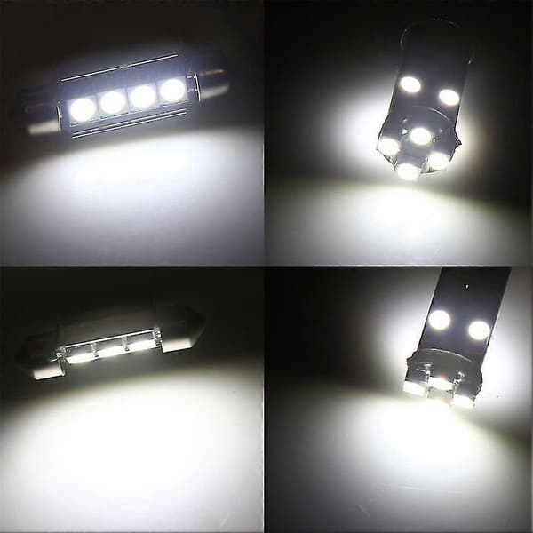 54st Vita LED-lampor för Mercedes E-klass W211 2002-2008