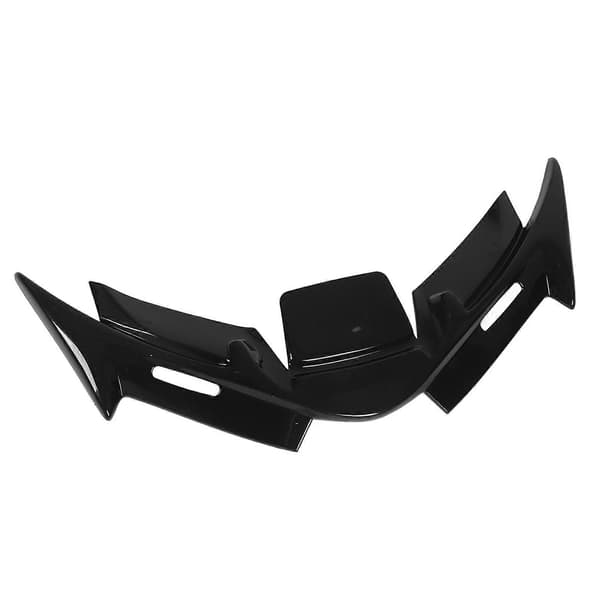Motorcykel Frontkåbe Winglet ABS Slidstærk Aerodynamisk Kåbevinge Erstatning til YZF R15 V4 2022 og Nyere Blank Sort