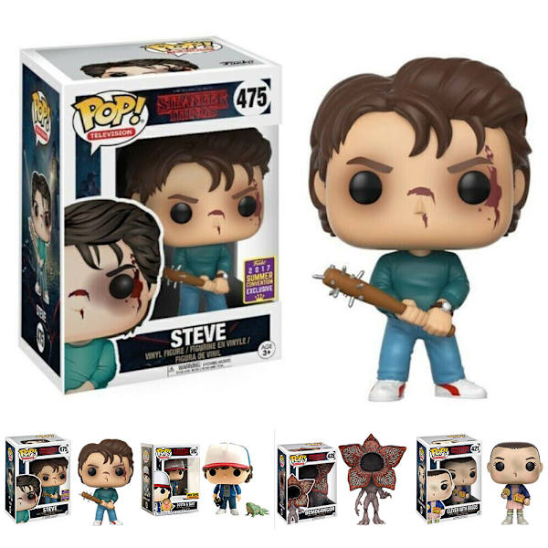 Stranger Things Vinyl Actionfigur Dockor Leksaker Julklapp till Barn 475#