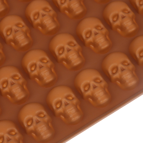Halloween 40 Skull Ice Fat Baking Small Skull Cookie Form coffee set