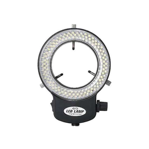 Mikroskoplys - Ringlys Justerbart 144 Lampeperler LED Industrielt Mikroskop Ringbelysning -