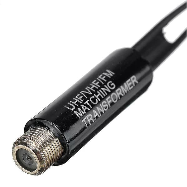 10 st Uhf Vhf Fm 75-300 Ohm Tv Antennadapter Matchande Transformator Koaxialkabel