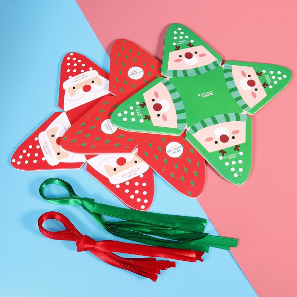 30 stycken julpapperslådor Presentfester med chokladgodisaskar