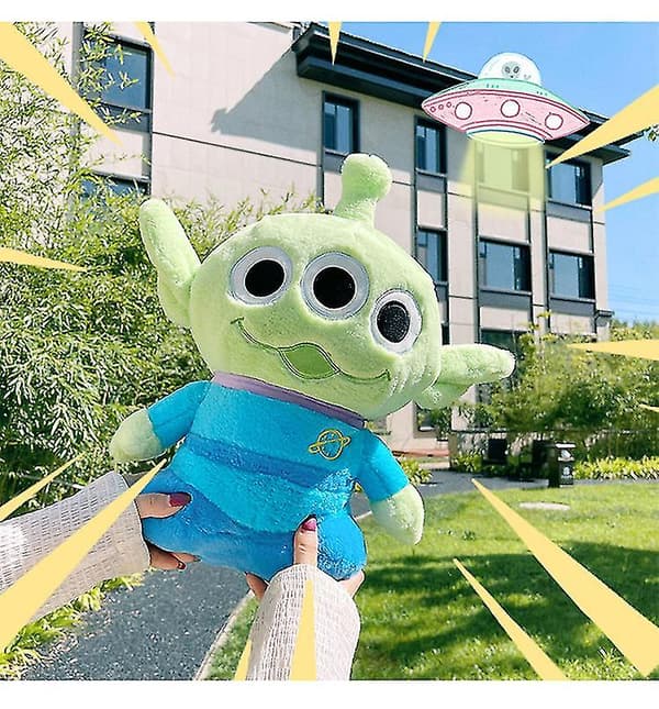 Söt tecknad Alien plyschleksaker Toy Story Kudde Dockor Barnpresenter 21cm