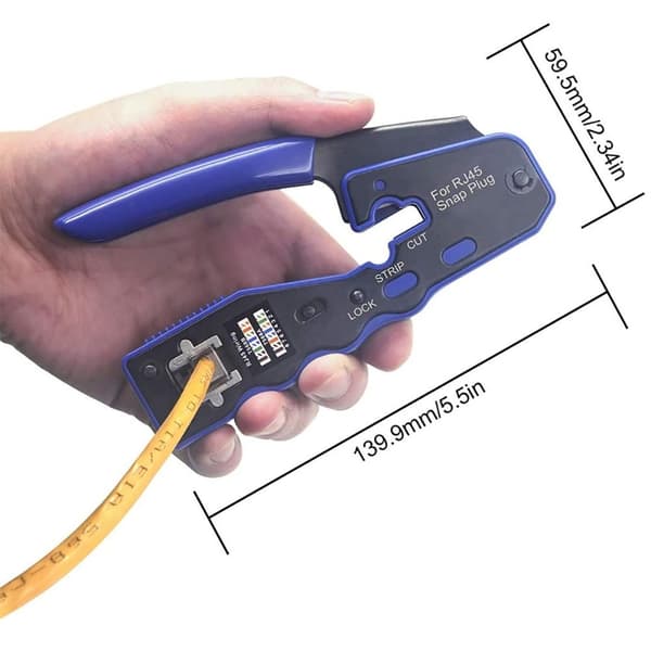 Tång Crimp Tool RJ45 Pass Through