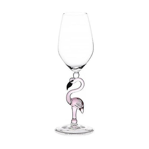 1st 330ml Flamingo Shape Vinglas Hemmabar Restaurang