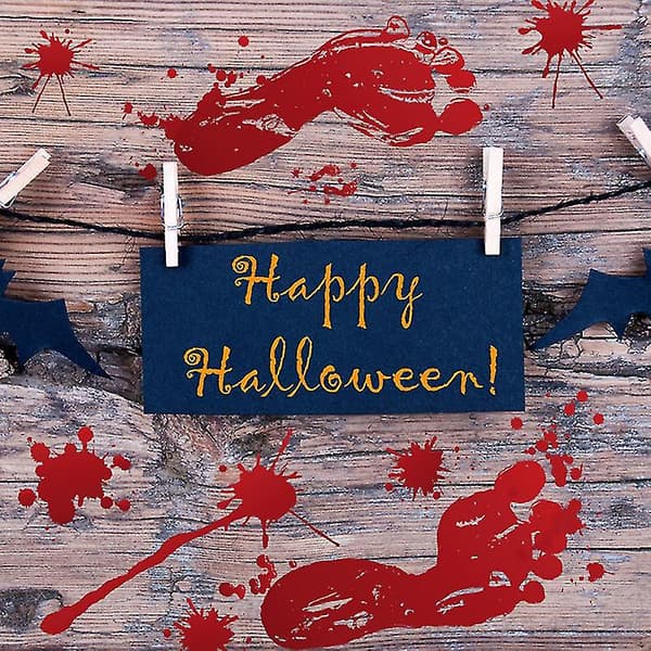 6 kpl Halloween-tapetteja Halloween-koristeisiin