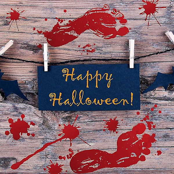 6 stk. Halloween tapeter til Halloween-dekorationer