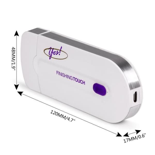 JA Finishing Touch Kvinde Epilator Sikkerhed Komfortabel hårfjerningsmiddel