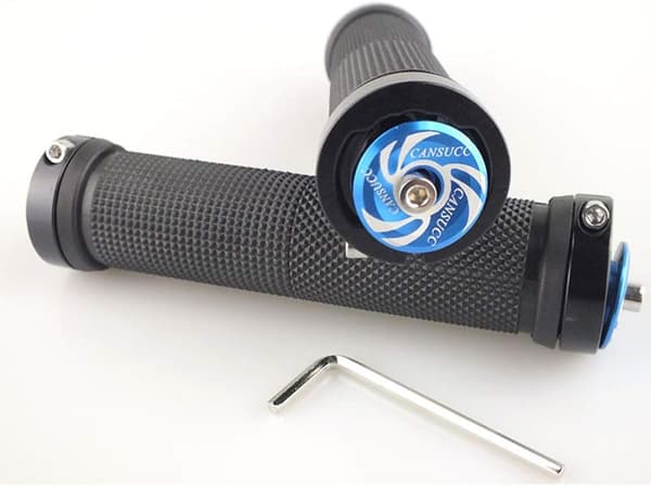 ett par håndtak for sykkel MTB Double Lock Cycling Rub