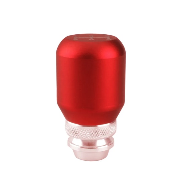 Bilkapplöpning JDM Aluminium växelspak Universal växelspaksknopp-röd Red