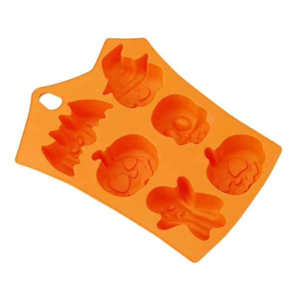 Fondantform för form med Halloween-tema Jelly Choklad Bakplåt