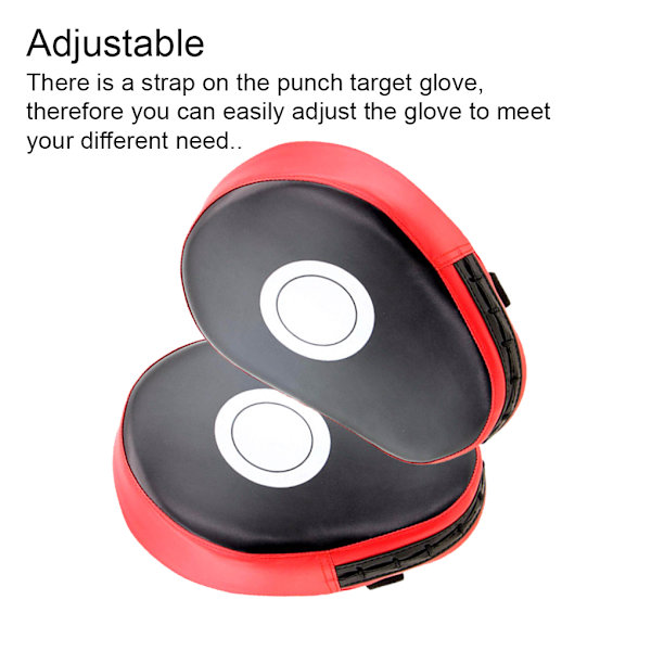 1 par Bærbare bokse Kicking Target Pads Punch Handsker Mitts