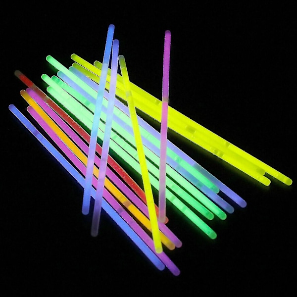 10~300 kpl Hehkuva Rannekoru Kaulakoru Neonvärit Juhlapalvelukset Rave Disc 100PCS