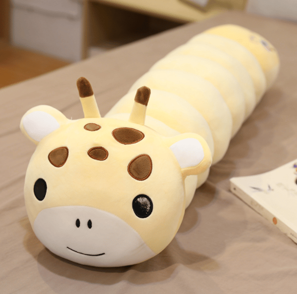 70 cm farverig Caterpillar plyslegetøj Animal Transform Dukke