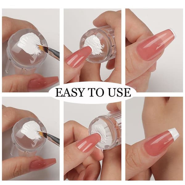Silikon Nail Stammper Kit Nail Stamping Mall 04