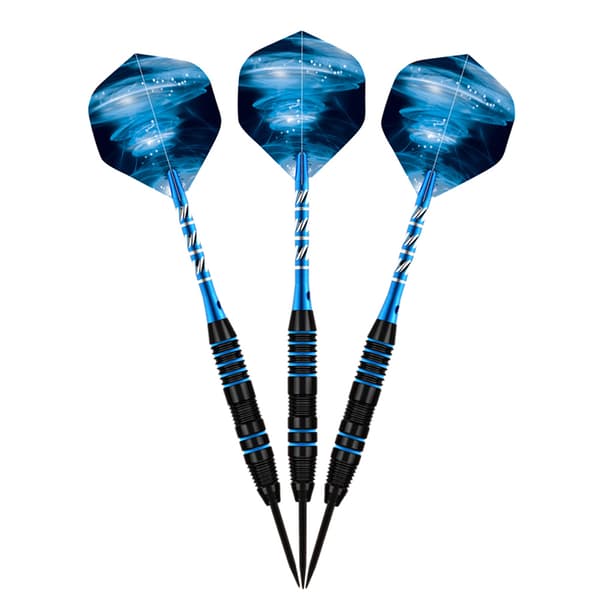 3 stk. sæt Soft Tip Dart 22g Dart Indendørs Sport Kast For Da Blue
