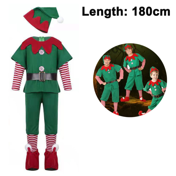 Lasten Halloween-asut Jouluesitysasut 180cm Male models