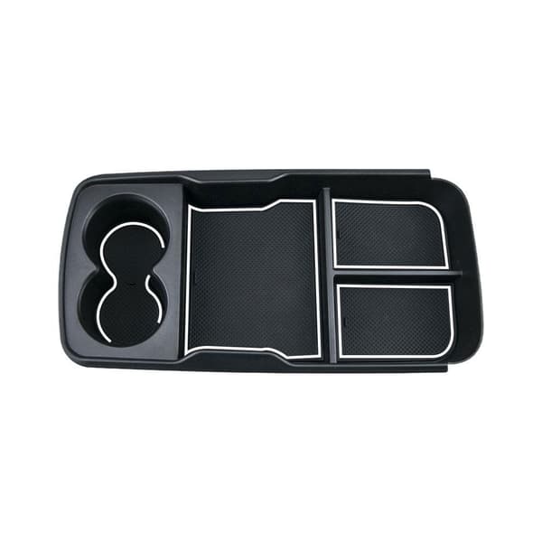 For Kia EV6 2022 2023 Svart Interiør Armlene ConsoleCentral Stor