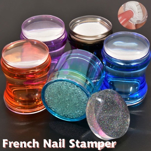 Silikon Nail Stammper Kit Nail Stamping Mall 01