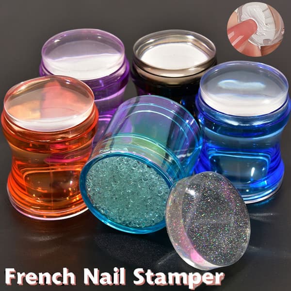 Silikon Nail Stammper Kit Nail Stamping Mall 06